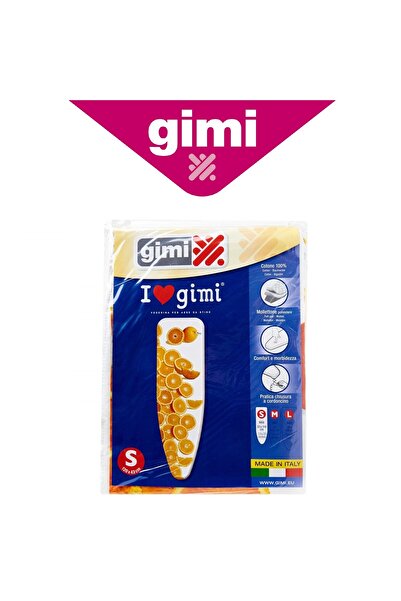 Gimi غطاء لوح الكي القطني مع حشوة مدمجة وإغلاق برباط، 120 × 43 سم