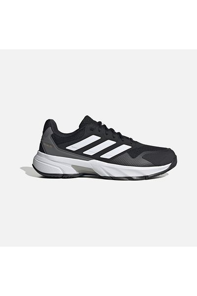 adidas Courtjam Control 3 Men's Black Tennis Shoes (If0458)