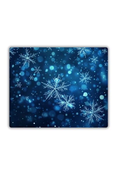 lili hediyelik Mouse Pad με στάμπα χιονιού 22x18 cm