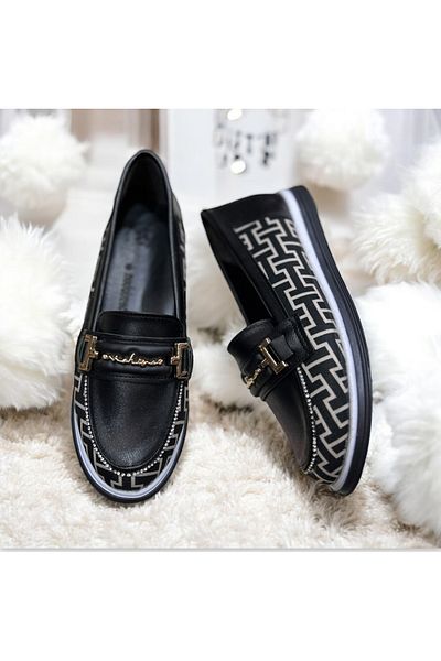 Lion Orthopedy Patterned Daily Flat Shoes