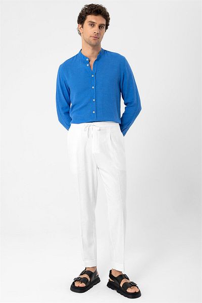 Antioch Saks Judge Collar Men's Shirt