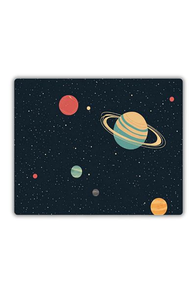 lili hediyelik Evren Printed Mouse Pad 22x18 cm
