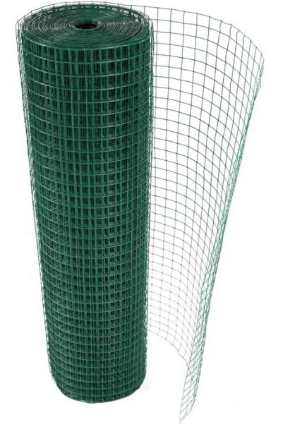 Ezgi PVC KAPLI METAL PUNTALI BAHÇE TELİ 3 Metre-En=1,20m-Kalınlık=0,9mm -1.20...