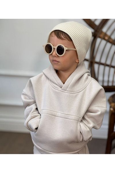 ÇOCUK BUTİĞİM Stone Color Tracksuit Set