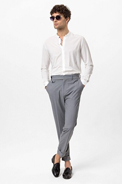 Antioch White Men's Long Sleeve Shirt