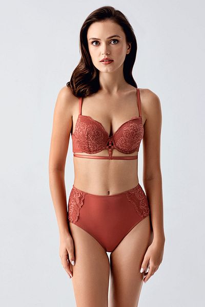 NEWBRA LINGERIE Set sutien cu dantelă și sârmă Bato Slip Undercoat - NEWBRA4163