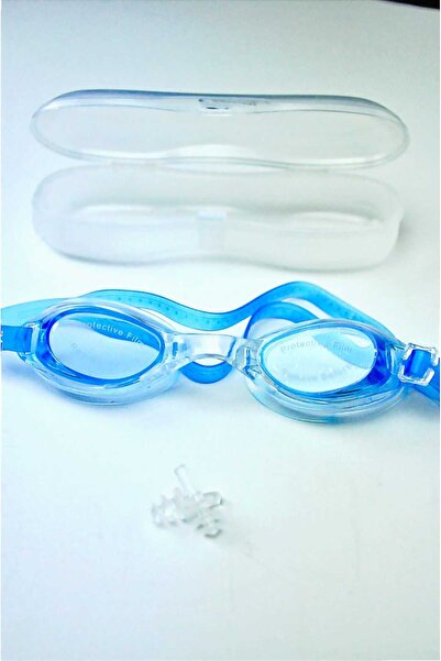 BCFSWİMSPORTS نظارات حمام السباحة للبالغين مع سدادات الأذن