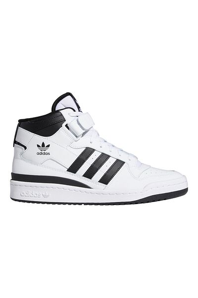adidas Ανδρικά λευκά αθλητικά παπούτσια Forum Mid