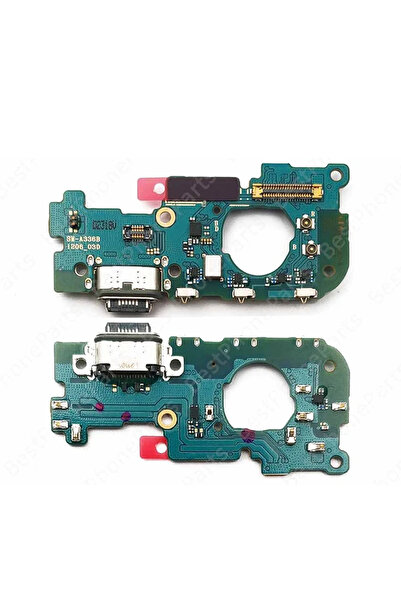 Teknonet Samsung Galaxy A33 Uyumlu Bordlu Şarj Soketi - Siyah