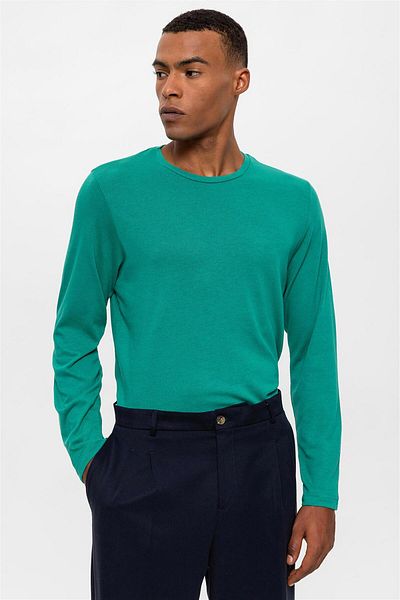 Antioch Green Spring Sweater