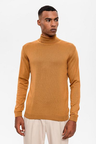 Antioch Tobacco Full Throat Men's Knitwear
