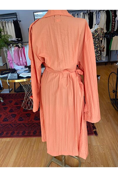 Mandalin Turuncu kadın Trenckot