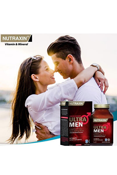 Nutraxin Ultra Men 60 Tablet Erkeklere Özel Destek