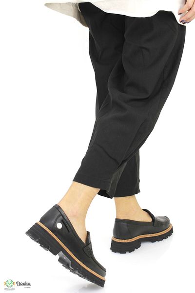 Mammamia Women's Genuine Leather Loafer Daily Orthopedic Shoes M25/Ka3195