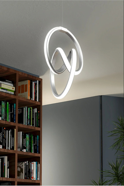 Lambadar İmza Model Tekli Modern Sarkıt Led Beyaz Işık Ultra Power Led Avize ...