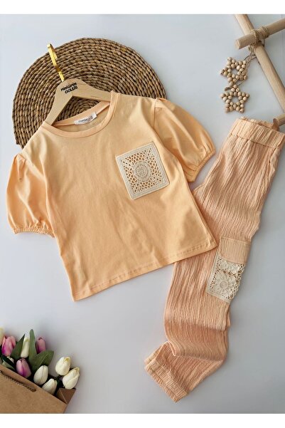 Minigimin Cicileri Set pentru fete - Țăranii micuțelor mele, detaliu din dant...