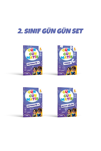 Artıbir Yayınları 2 Sınıf Gün Gün Yeni Nesil Soru Bankası Seti (2024-2025) GE...