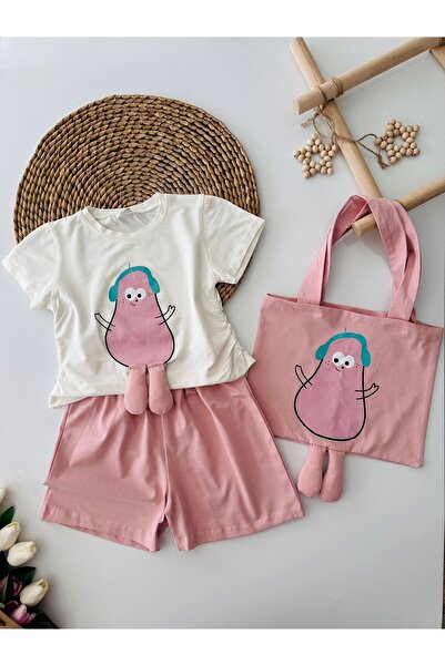 Minigimin Cicileri Детски комплект Dusty Rose My Little One's - комплект от 3...