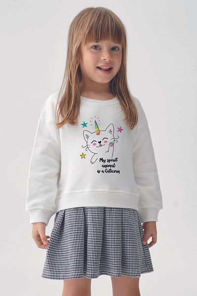 Juniorcocukgiyim Sweet Skirt Suit for Girl