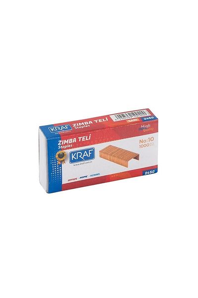 KRAF Yellow Staple No:10 - 245g, Pack of 1000