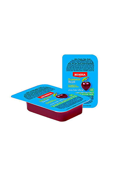 Koska Diyabetik Vişne Reçeli 20 Gram X 12 Adet