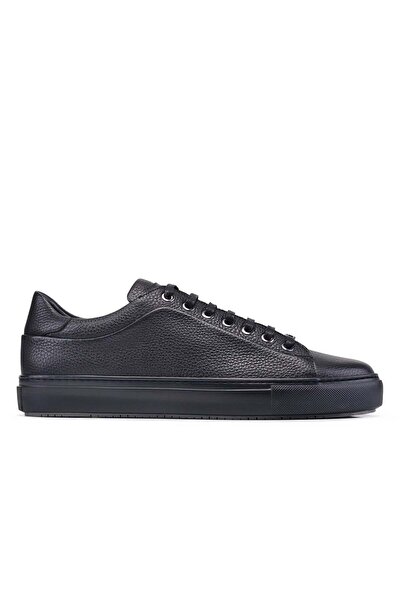 Nevzat Onay Siyah Bağcıklı Erkek Sneaker Ayakkabı