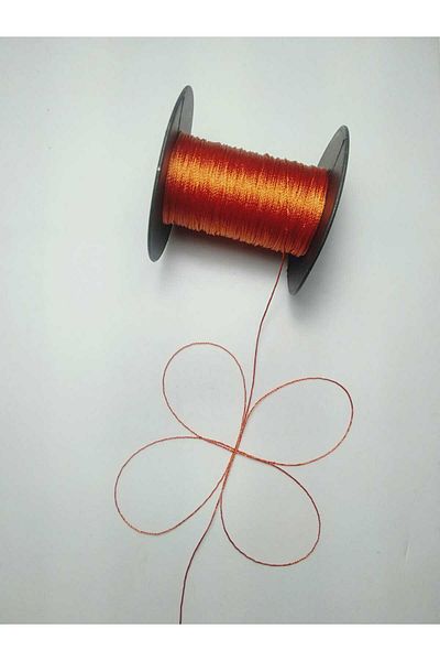 Eskişehir hobi sanat 0.5 mm 20 Meters Rosary Thread Tile Red Color
