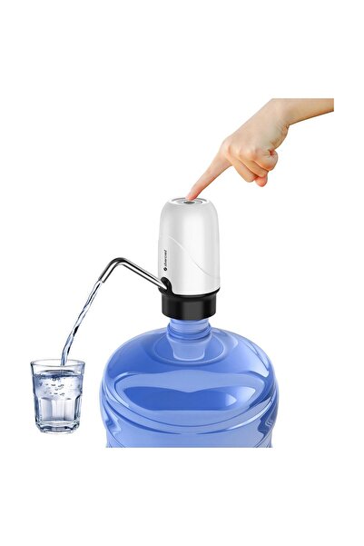 Silver Crest Usb Şarj Edilebilir Pilli Su Pompa Seti Şarjlı Damacana Su Pompası