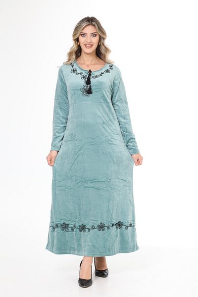 mervemoda ΓΥΝΑΙΚΕΙΑ ΜΑΚΡΥΜΑΝΙΚΗ ΒΕΛΟΥΔΑ ELISSE