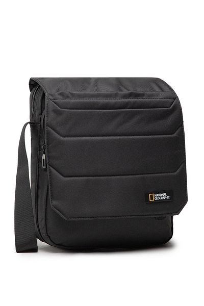 NATIONAL GEOGRAPHIC Men's Black Messenger Bag - N00707.06