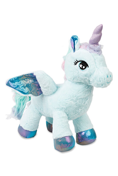 hediyecik Peluş Kanatlı Unicorn At Pony Oyuncak 35 Cm