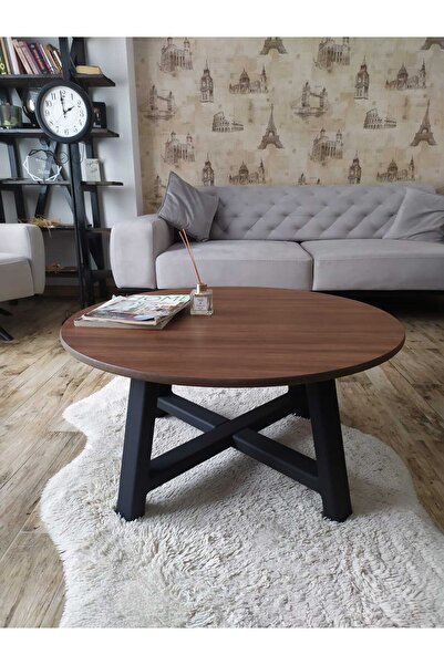 uğurlubaylar tasarım yuvarlak orta sehpa 90cm