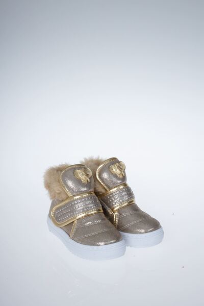 Jomoti Kürklü Cırtı Taşlı Bebe Bot