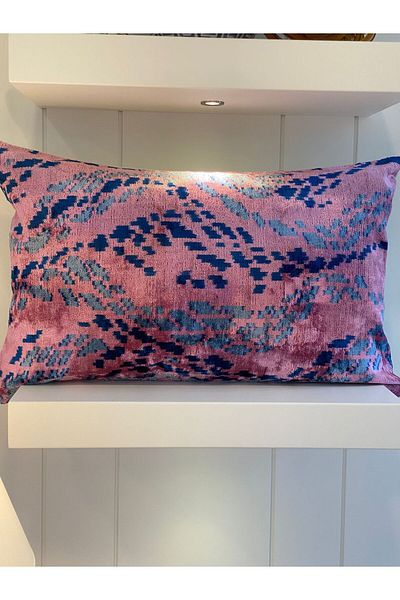 Dekordan House Silk Velvet Throw Pillow Cover (38×58)