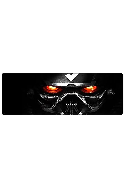 ALKESE 70X30 cm Robot Patterned Speed Stitched Non-Slip Base Gaming Mouse Pad