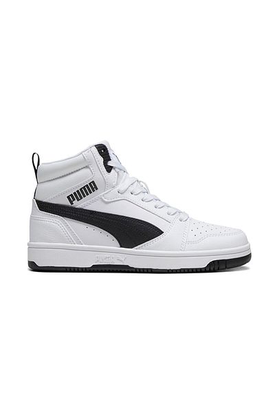Puma Puma Rebound V6 Mid Jr - Νεανικά λευκά casual παπούτσια 39383102
