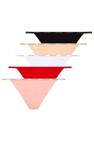 U.S. Polo Assn. Us Polo Assn. Women's 5-Piece String Multicolor Boxed 11023.Z.6Et.7A.G0.Rou.0.P.3.Lke
