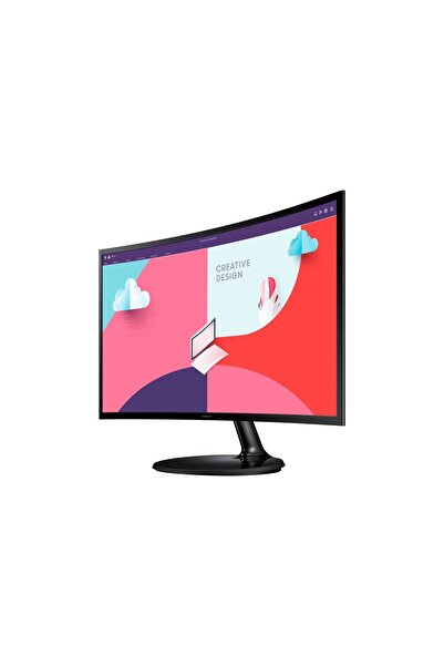 Samsung Ls24c360eauxuf S3 4ms Kavisli (curved) Hdmı + Vga , Freesync ,va , Gaming Monitör