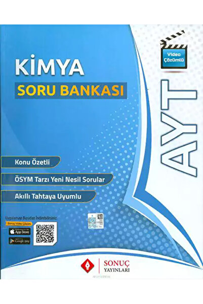 Sonuç Yayınları Ayt Kimya Soru Bankası Sonuç Yayınları