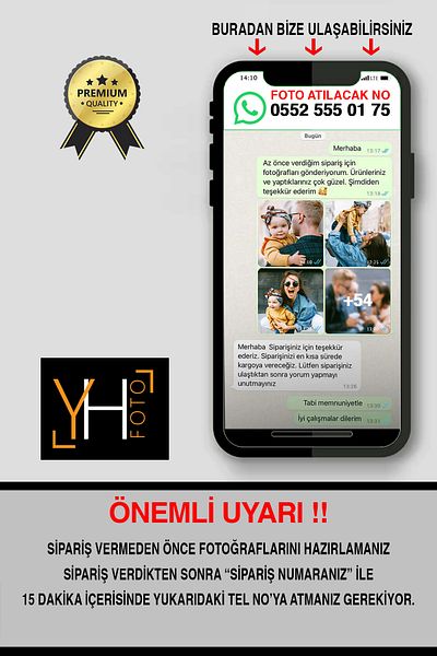 yhfoto 1 Pcs 20X20 Frame - Square Frame - Photo Frame