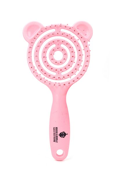 Sword & Shield Pink 3D Pro Children's Hair Brush