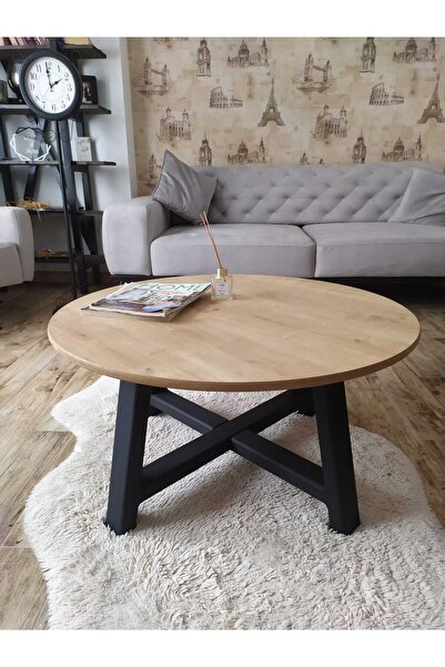 uğurlubaylar tasarım yuvarlak orta sehpa 70cm