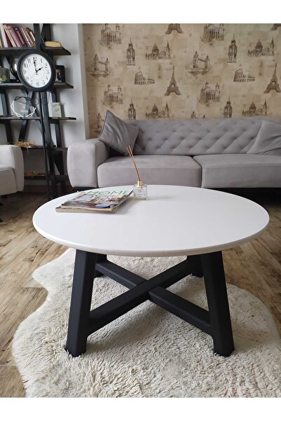 uğurlubaylar tasarım yuvarlak orta sehpa 90cm