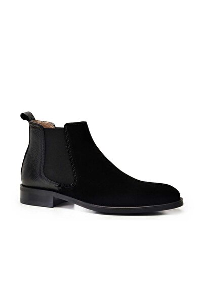 Nevzat Onay Deri Siyah Klasik Chelsea Erkek Bot-7916-