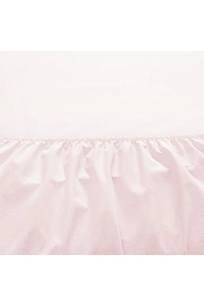 Taç Ranforce Cotton Elastic Double Sheet Set - Powder