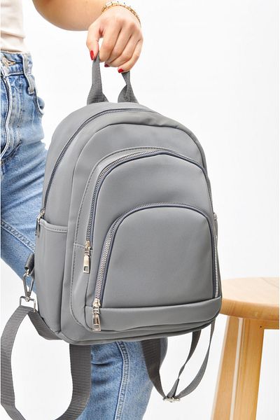 Uniquetrenders Unisex Αδιάβροχο σατέν συνθετικό δέρμα σακίδιο καθημερινής χρήσης