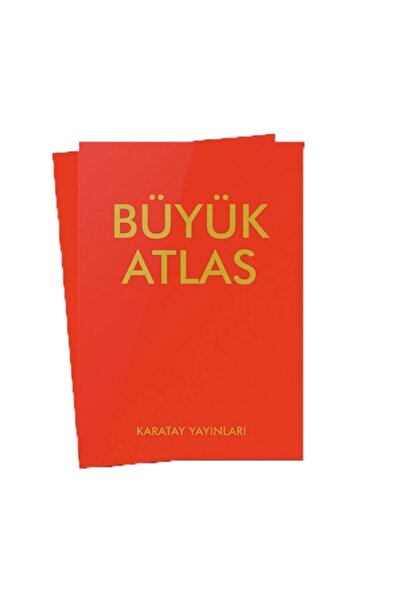 Karatay Yayınları Büyük Atlas - Dünya Atlası