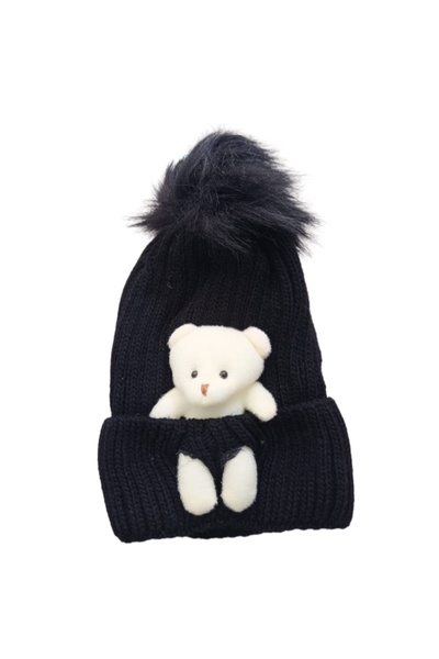 diamondstar Unisex Children's Bear Beret 4/14 Years
