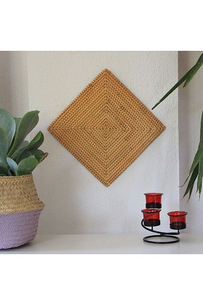 Mylamp Mısra Rattan Supla και Διακοσμητικός τοίχος 30x30