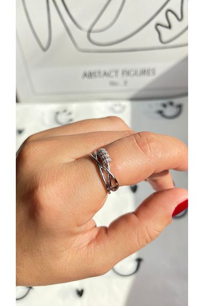 GAMZE Steel Vip Adjustable Size Ring